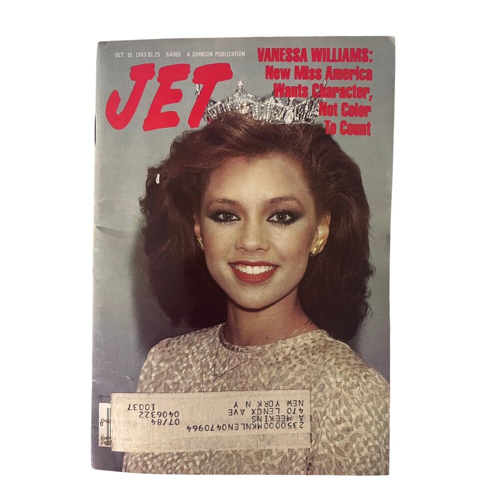 Vintage 1983 JET Magazine Vanessa Williams First Black Miss America Oct 10